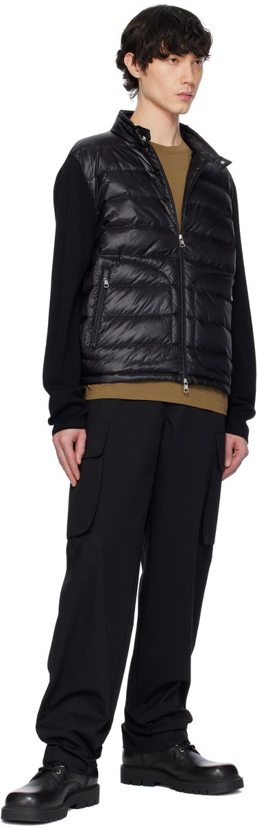 Пухо яке Moncler Moncler Padded Zip-Up Jacket Черно | K10919B00016M1131, 4