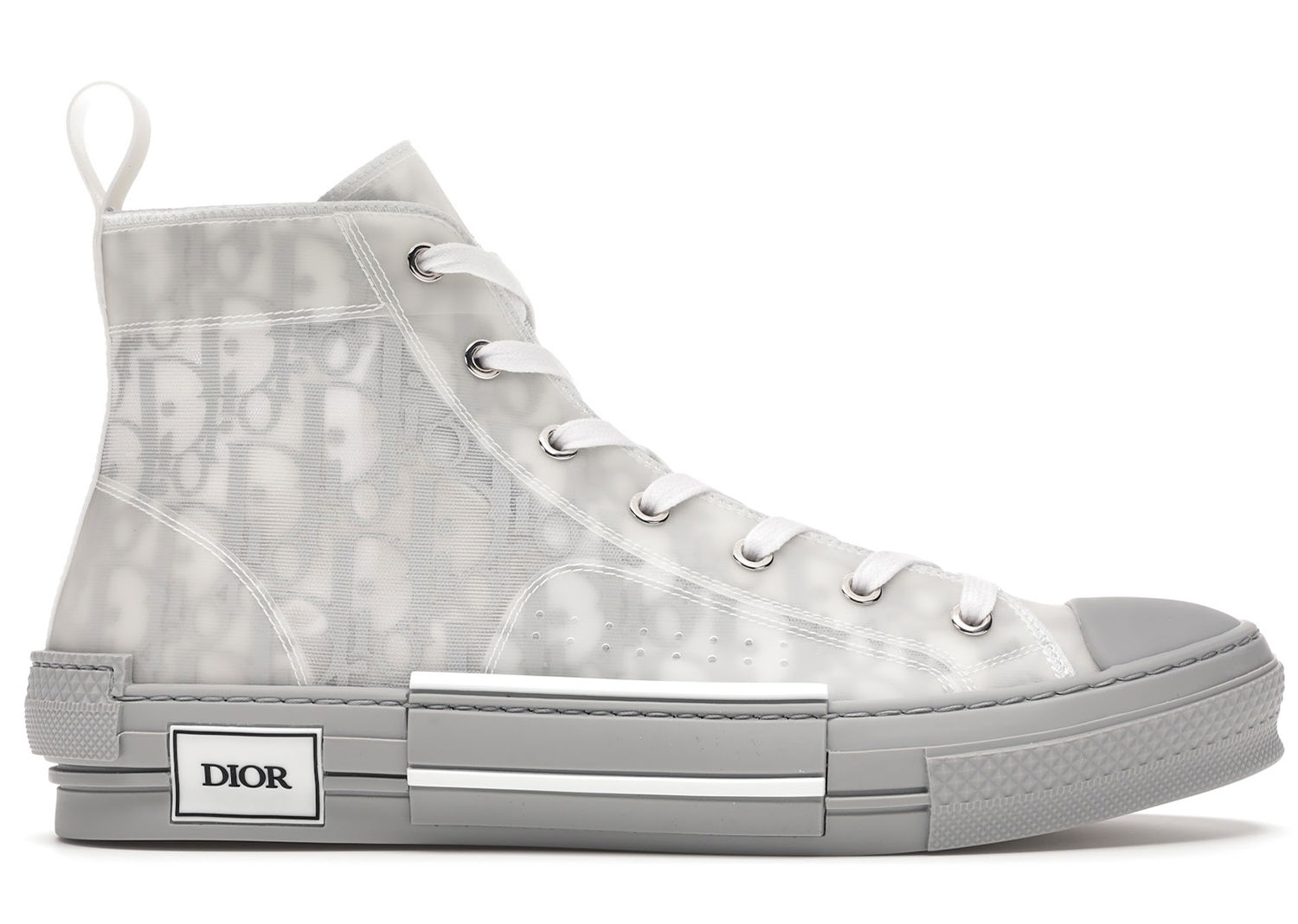 Кецове и обувки Dior High Oblique Сиво | 3SH118YNT_H068, 0