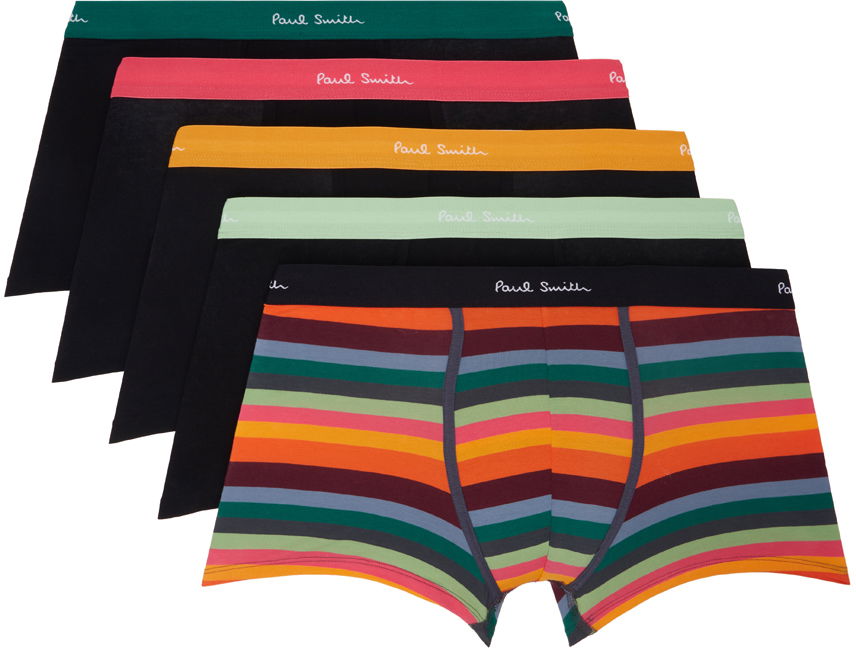 Боксерки Paul Smith Paul Smith Five-Pack 'Artist Stripe' Boxer Briefs Многоцветен | M1A-914-M5PK1-79, 0