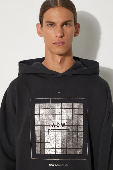Суитчър A-COLD-WALL* Foil Grid Черно | ACWMW074, 4