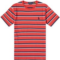 Тениска Polo by Ralph Lauren Polo Ralph Lauren Men's Multi Stripe T-Shirt Spring Red Multi Червено | 710916587002, 2