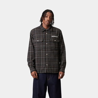 Риза Carhartt WIP Carhartt WIP Runaway Millett Long Sleeve Shirt Кафяво | I034383_4, 0