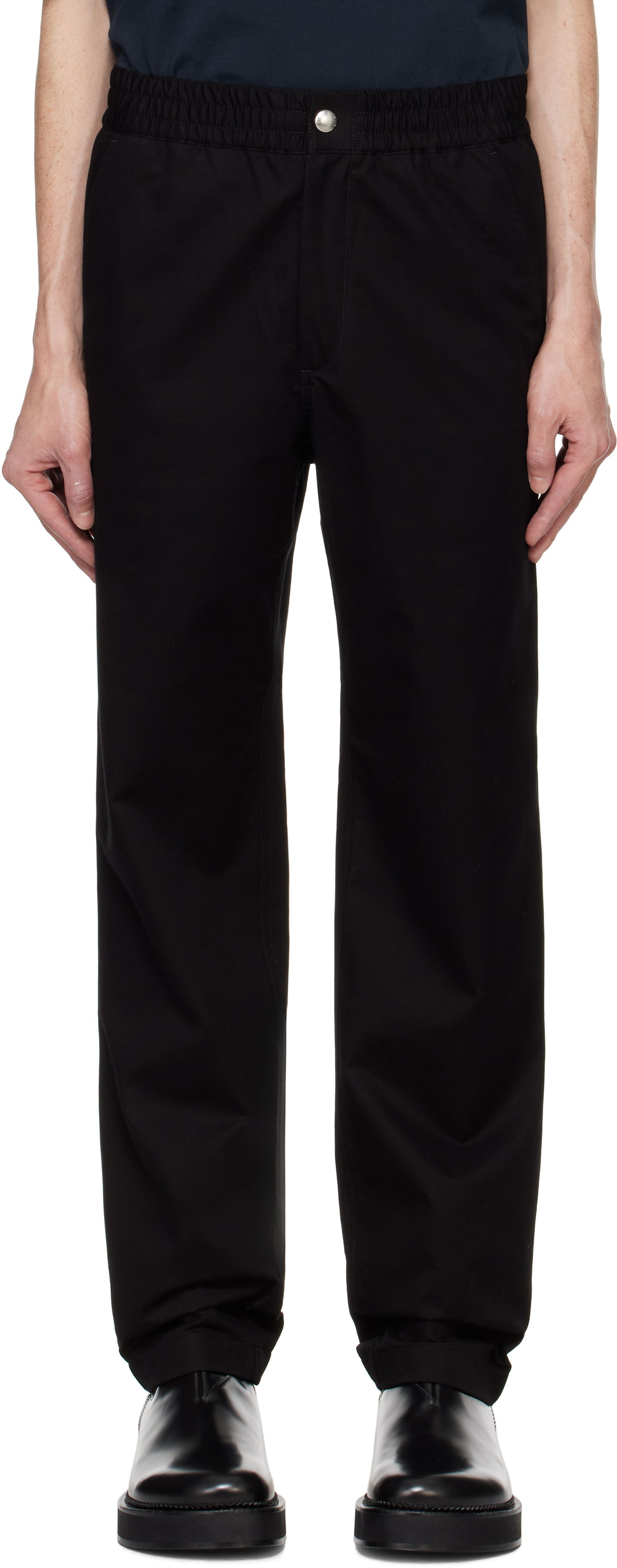 Панталони MAISON KITSUNÉ Casual Trousers Черно | MM01119WW0122, 0