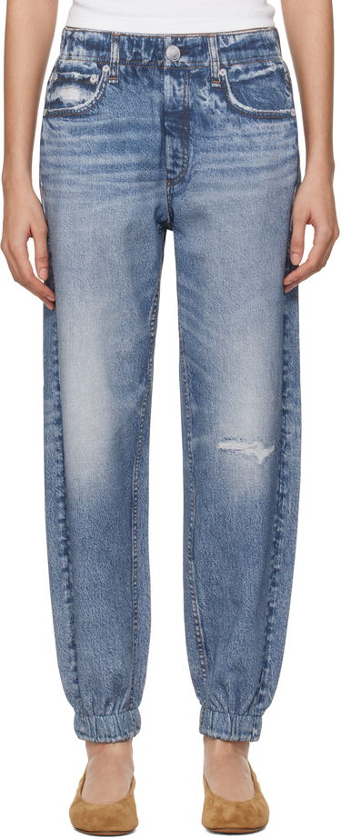 Дънки rag & bone Miramar Terry Jogger Lounge Pants Синьо | WCW23F70008200, 0