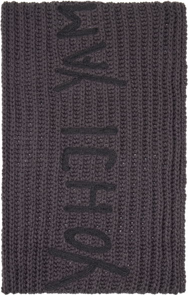 Шал Y-3 Y-3 Oversized Knit Scarf with Tassels Сиво | KC0413, 2