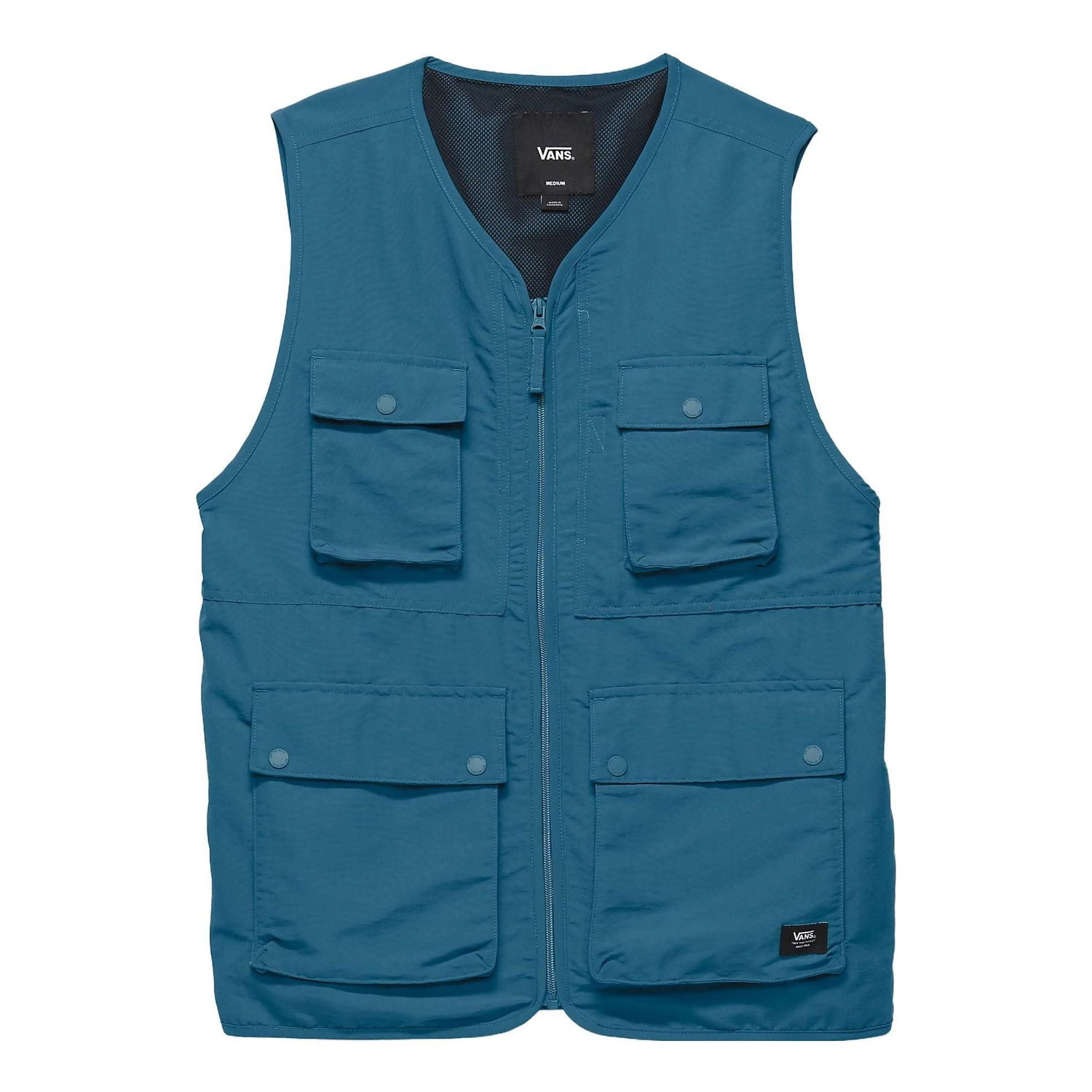 Жилетка Vans Men's Utility Vest Синьо | VN0007WHBR4, 0