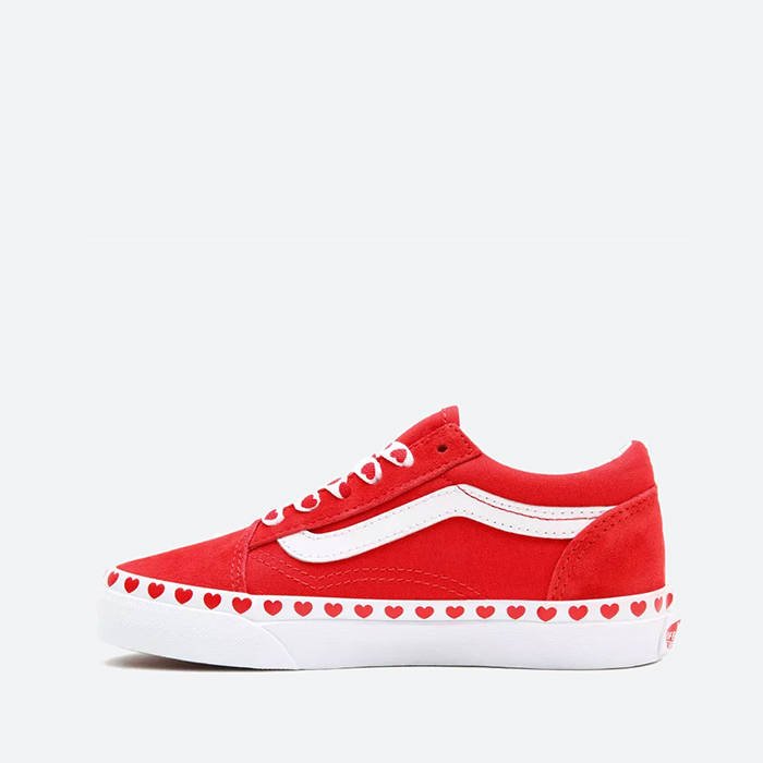 Кецове и обувки Vans Old Skool Heart Foxing Червено | VN0A4UHZ30V, 0