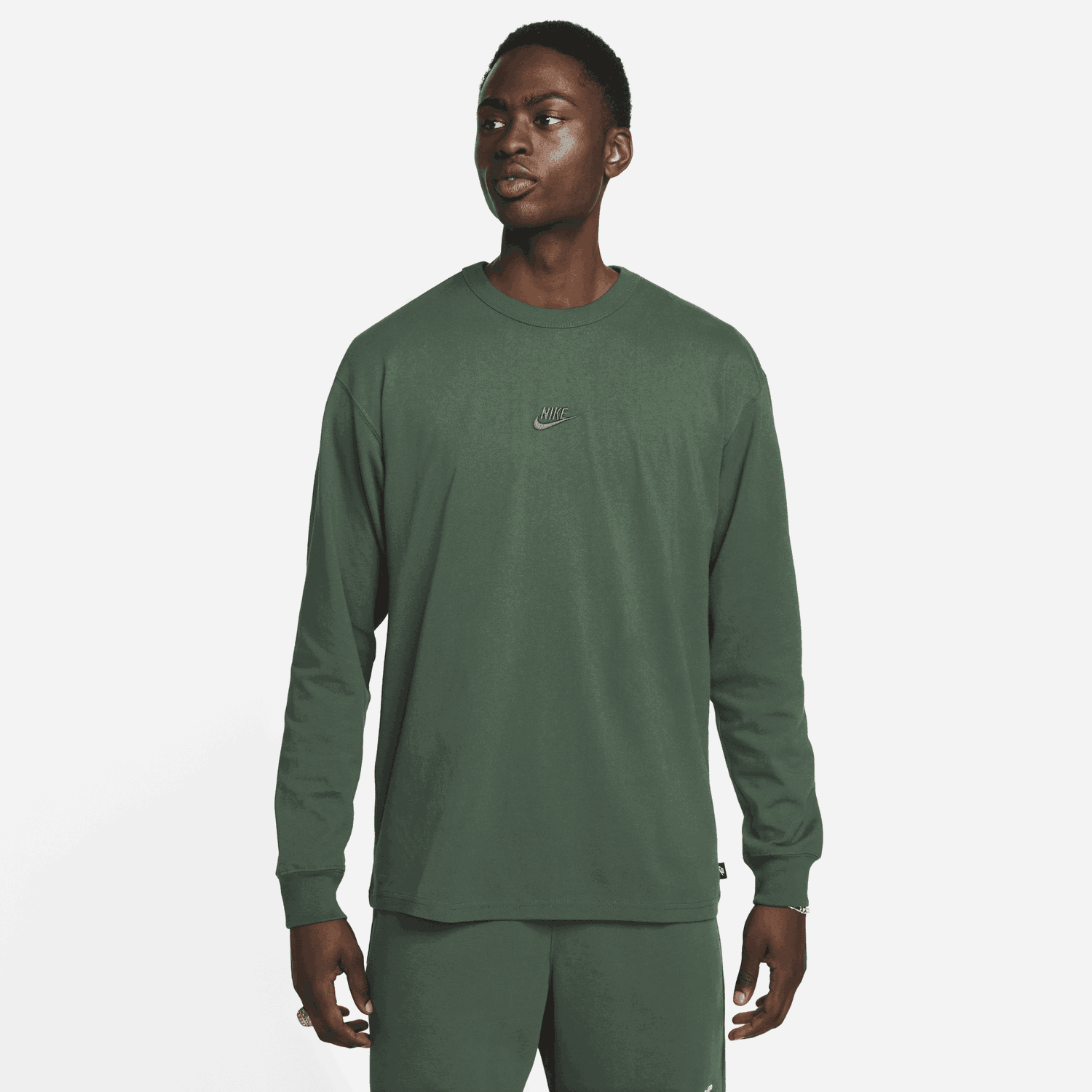 Тениска Nike Sportswear Premium Essentials Зелено | DO7390-323, 0