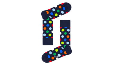 Чорапи Happy Socks Big Dot Sock Черно | BDO01-6550, 1