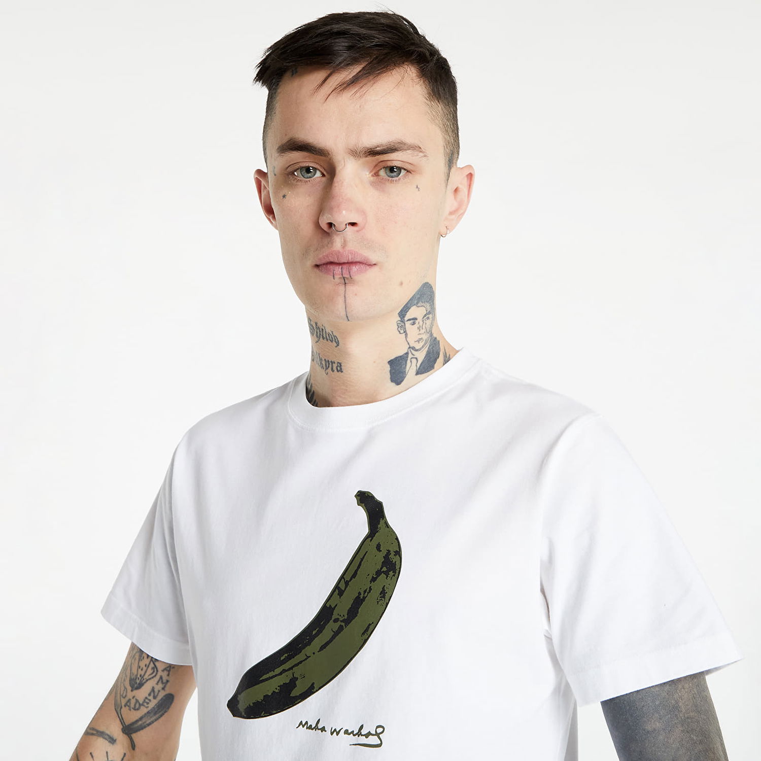 Тениска Maharishi OG-107 Banana T-Shirt Бяло | 9642 White, 0