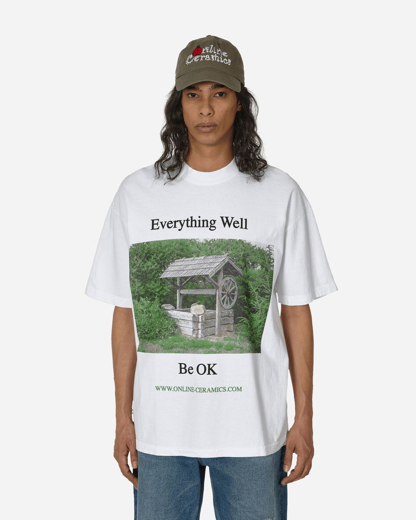 Тениска Online Ceramics Everything Well Be Ok T-Shirt White Бяло | BEOKTEE WHITE