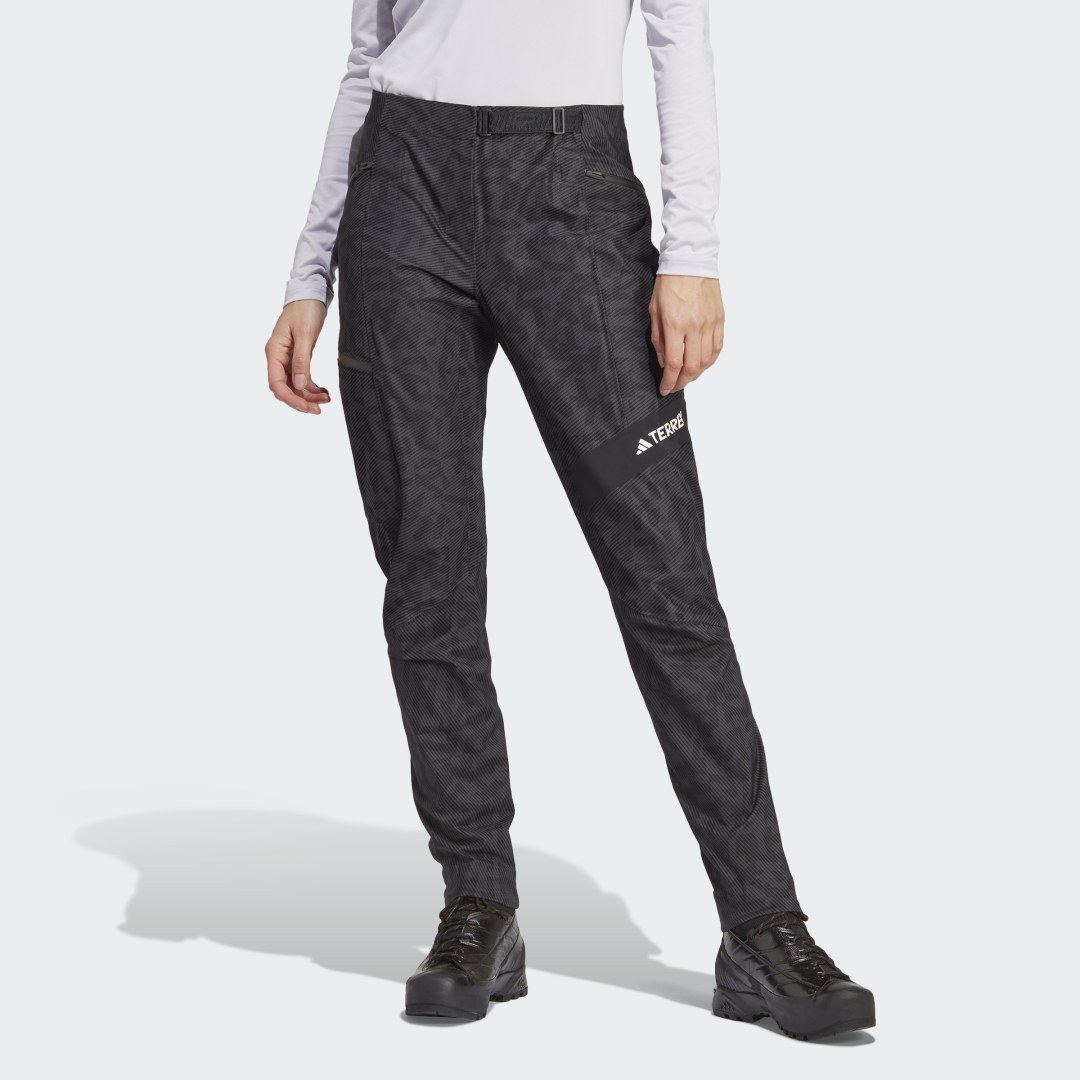 Панталони adidas Originals Terrex Techrock RAIN.RDY Pants Сиво | HU1832, 0