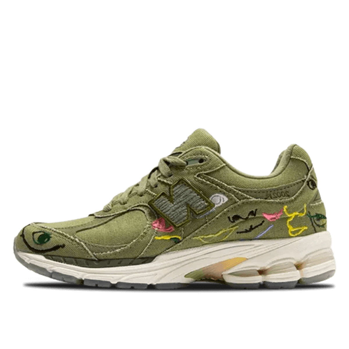 Кецове и обувки New Balance Bryant Giles x 2002R  "Olive Green" Зелено | M2002RAG, 1