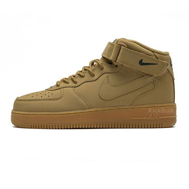 Кецове и обувки Nike Air Force 1 Mid '07 Premium QS DS Бежово | 715889-200, 0