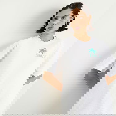 Тениска Sporty & Rich Sporty & Rich Palms T-Shirt, Size Large Бяло | TO043620253WH01, 5