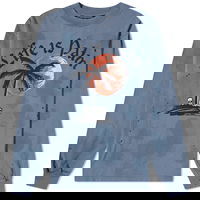 Sumset Palm Garmet Dyed Tee