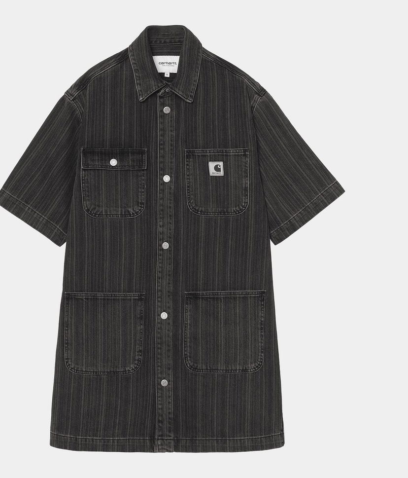 Pокля Carhartt WIP WIP Rylan Stripe Dress Черно | I035578_8