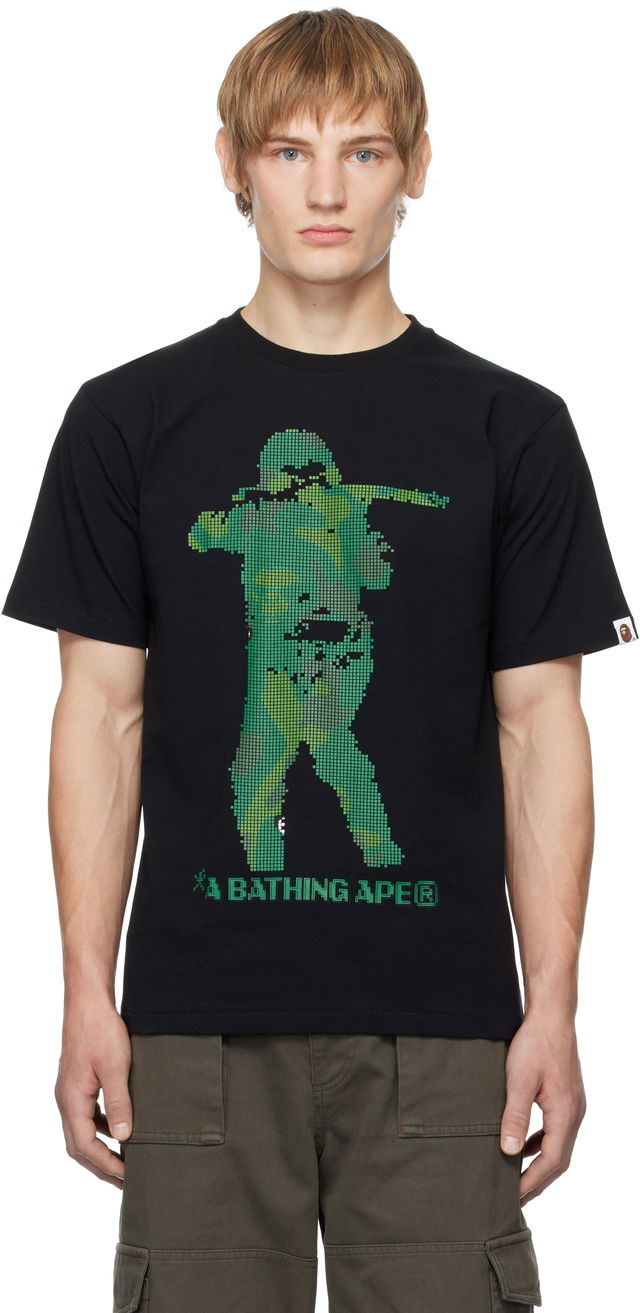 Bitmap Soldier Graphic T-Shirt