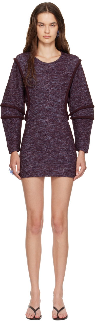 Pокля Eckhaus Latta Eckhaus Latta Pallas Minidress Лилаво | 1406-EL-PF25-T -, 0
