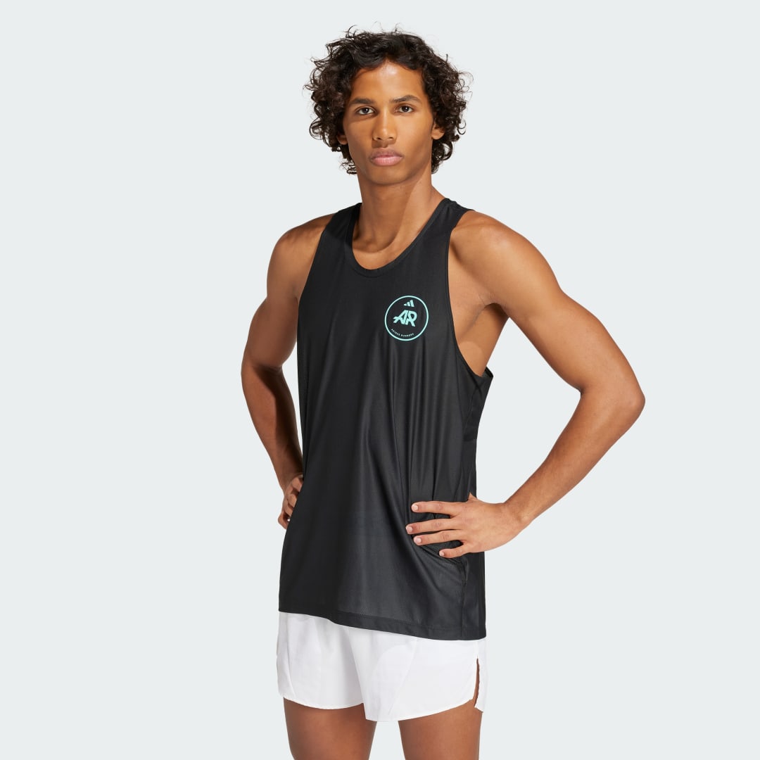 Потник adidas Performance Own The Run Men's Running Tank Top Черно | IW9275, 0