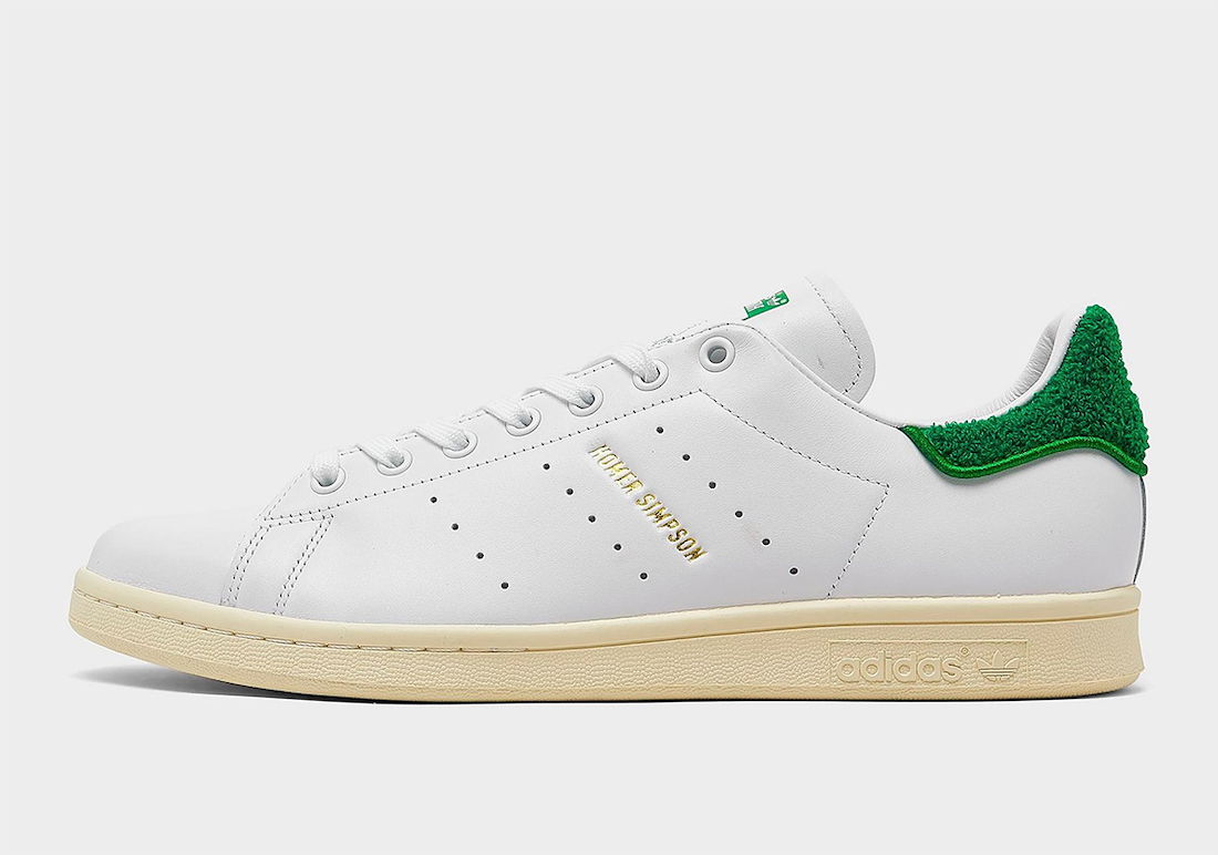 Кецове и обувки adidas Originals Stan Smith "Homer Simpson" Бяло | IE7564, 0