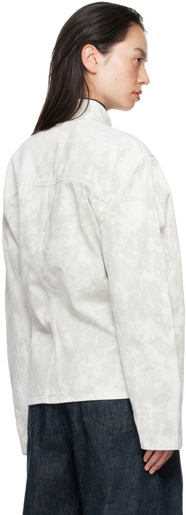 Яке LEMAIRE Lemaire Curved Sleeves Denim Jacket Бяло | JA1044 LD1012, 2