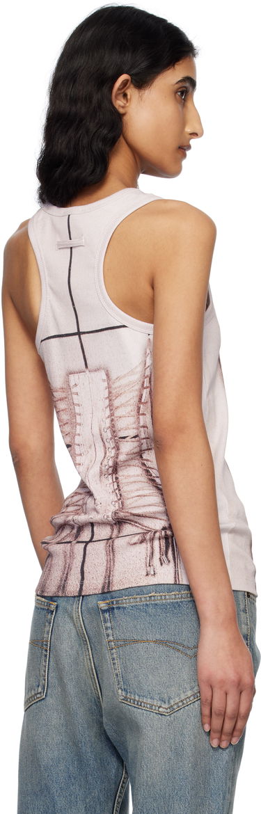 Потник Jean Paul Gaultier Jean Paul Gaultier Corset Trompe-L’oeil Tank Top Бежово | 25/34-F-DB057-J582-260100, 2