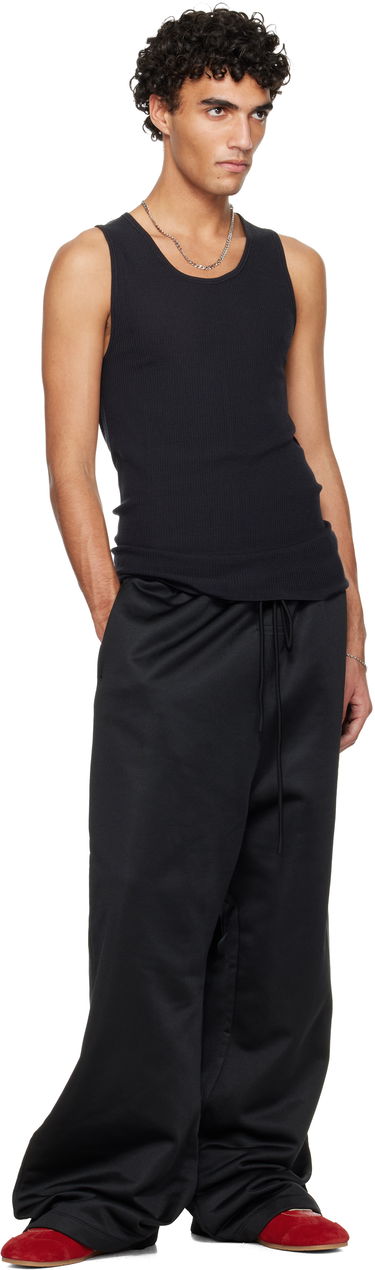 Спортни панталони Fear of God ESSENTIALS Holiday Satin Fleece Lounge Sweatpants Черно | 130HO258271F, 3