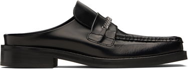 Кецове и обувки Martine Rose Martine Rose Square Toe Chain Mules Черно | 1025LP11001M, 0