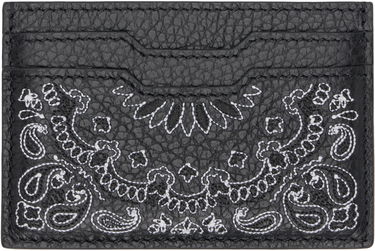 Портфейл AMIRI Red Bandana Card Holder Червено | AMACCO1007, 2