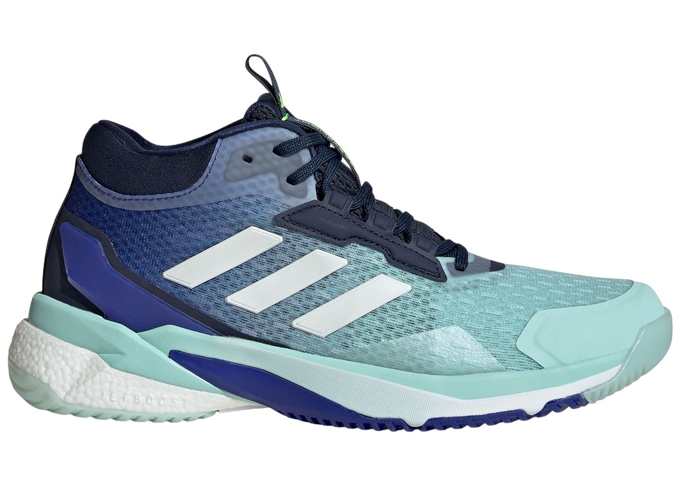 Кецове и обувки adidas Performance Crazyflight 5 Mid Indoor Semi Flash Aqua Zero Metalic Lucid Blue W Тюркоазено | IF9257, 0