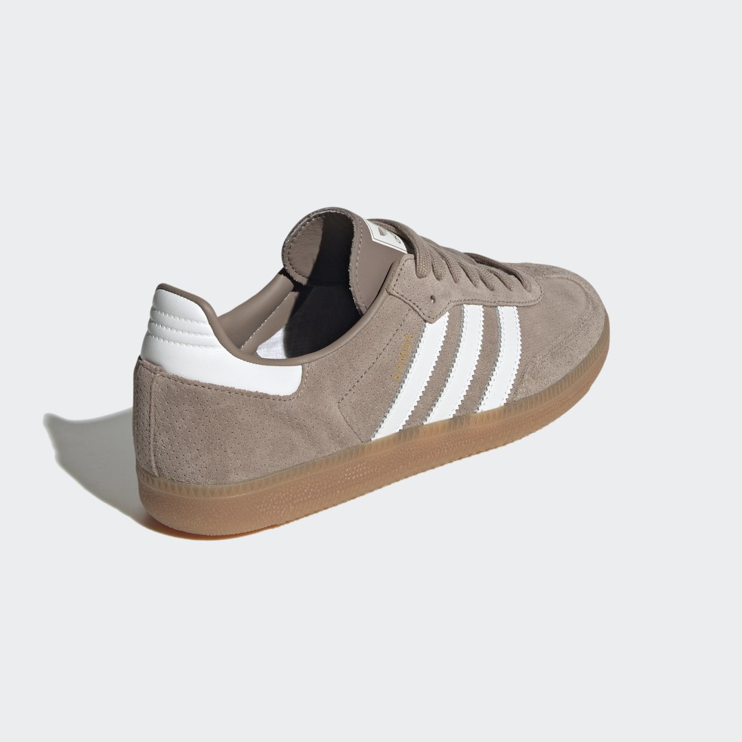 Кецове и обувки adidas Originals Samba OG Кафяво | HP7903, 1