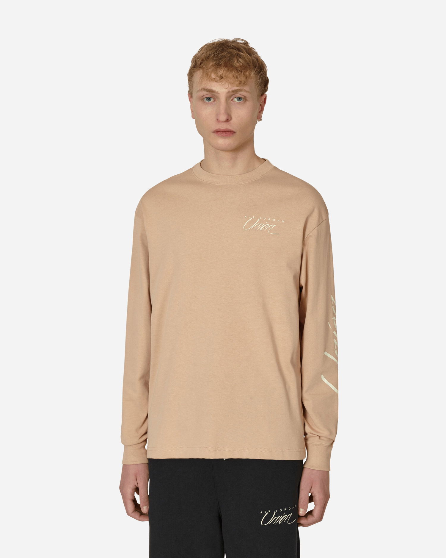 Тениска Jordan UNION T-Shirt Бежово | DV7341-296, 0