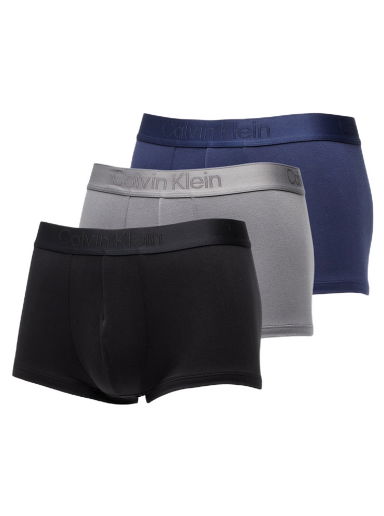 Боксерки CALVIN KLEIN Low Rise Trunk 3-Pack Black/ Blue Shadow/ Grey Sky Многоцветен | NB3651A FZ7