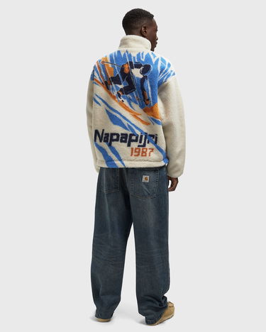 Яке Napapijri FIEMME Full Zip High Collar Teddy Fleece Jacket Бежово | NP0A88TCF0T1, 1