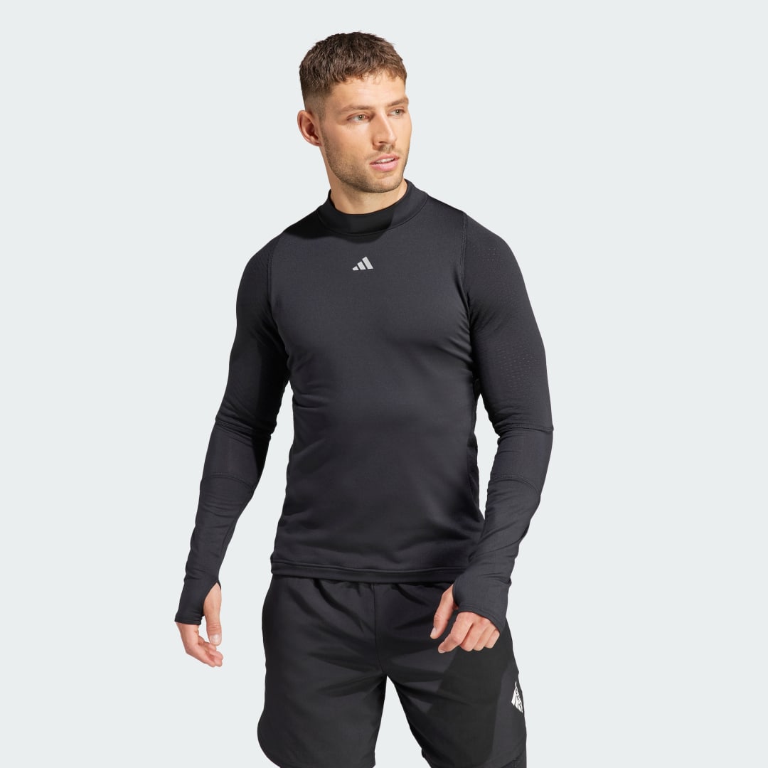 Тениска adidas Originals COLD.RDY Techfit Training Top Черно | HY3811, 0