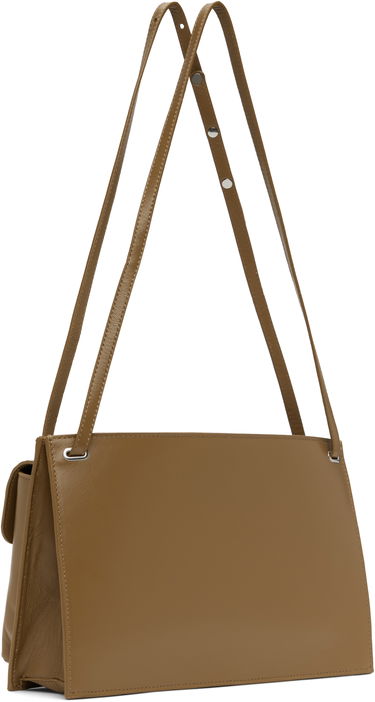 Чанта през рамо BY FAR BY FAR Billy Double Pocket Shoulder Bag Кафяво | MWBSB024LL002BR044PL, 2