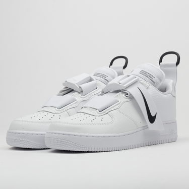 Кецове и обувки Nike Air Force 1 Utility ''White Black'' Бяло | AO1531-101, 1