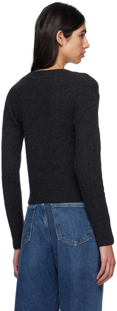 Пуловер rag & bone Pierce V-Neck Sweater Сиво | WAS22HS029CA29, 2