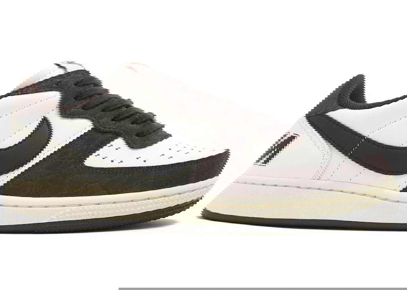 Кецове и обувки Nike Terminator Low "Croc Velvet Brown" Кафяво | FN7815-200, 1