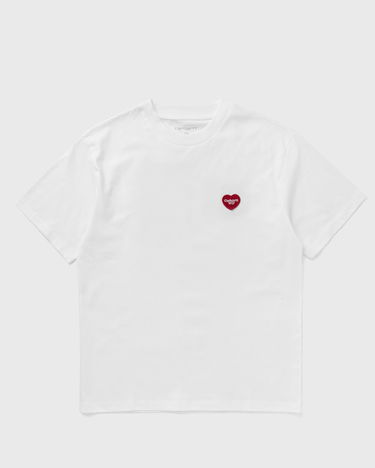 Тениска Carhartt WIP Short Sleeve Heart Patch T-Shirt Бяло | I032318-1WZ.XX, 2