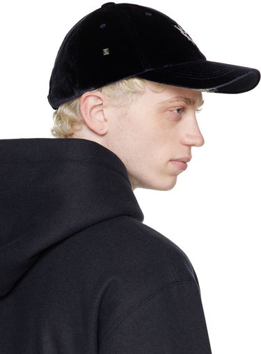 Шапка с козирка WOOYOUNGMI Ball Cap Синьо | W233AC51, 2