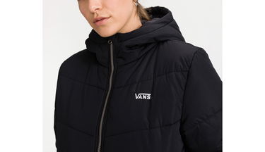 Пухо яке Vans W Foundry Long MTE Jacket Черно | VN0A5JNMBLK, 5