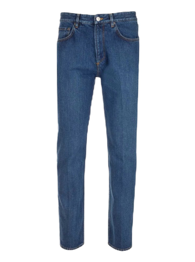 Дънки Balenciaga Slim Fit Jeans Тъмно синьо | 620737TDW146020