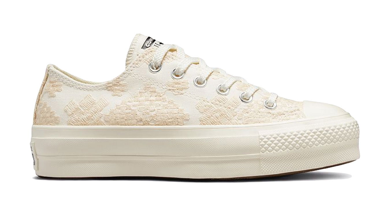 Кецове и обувки Converse Chuck Taylor All Star Lift Platform Бяло | A02225C, 1