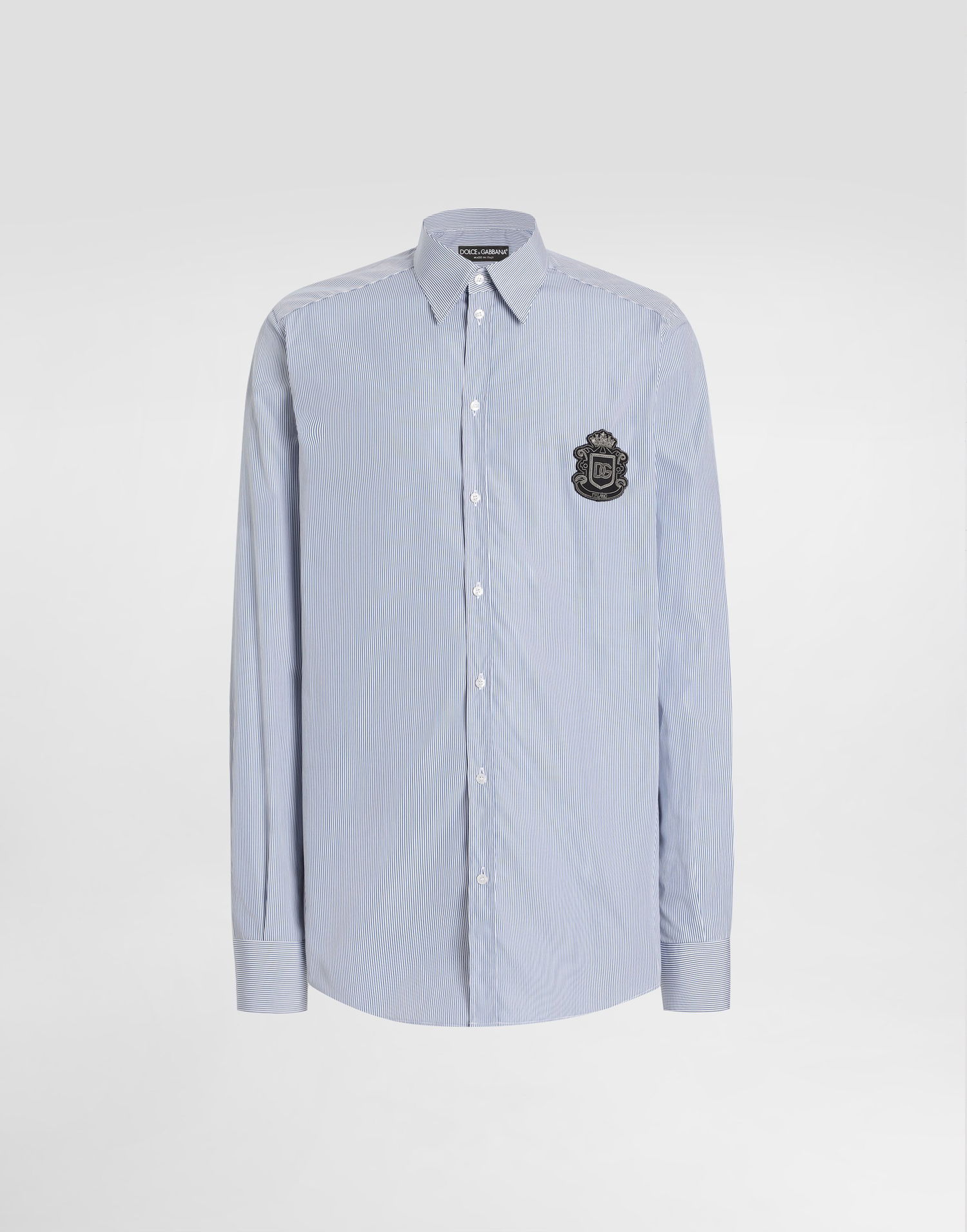 Риза Dolce & Gabbana Dolce & Gabbana Striped Martini Shirt Многоцветен | G5ML1ZFR51LS8051, 0