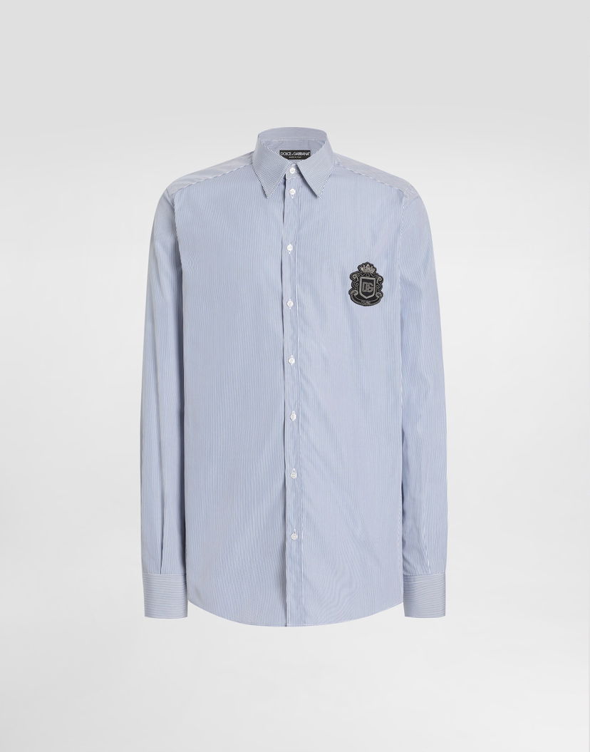 Риза Dolce & Gabbana Dolce & Gabbana Striped Martini Shirt Многоцветен | G5ML1ZFR51LS8051