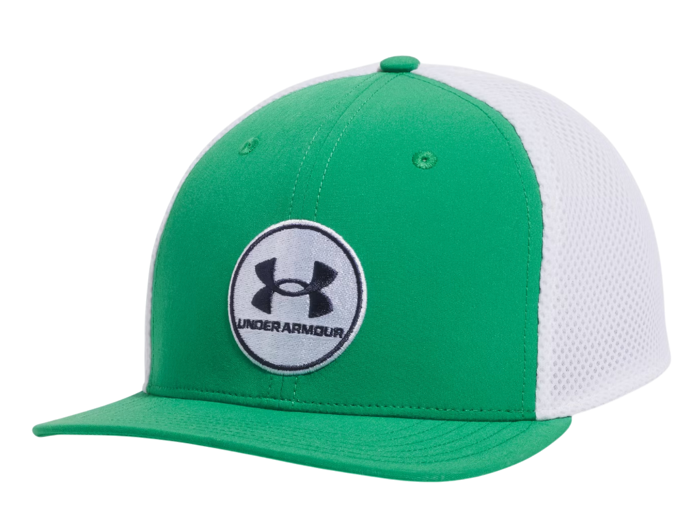 Шапка с козирка Under Armour Iso-Chill Drive Low STR Golf Hat Зелено | 1389887-305, 0