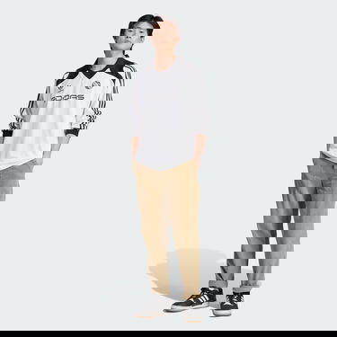 Фланелка adidas Originals Oversized Long Sleeve Jersey Бяло | IW3643, 3