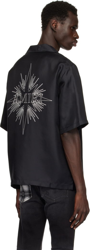 Риза AMIRI AMIRI Starburst Resort Shirt Черно | AMSTCA1120, 2